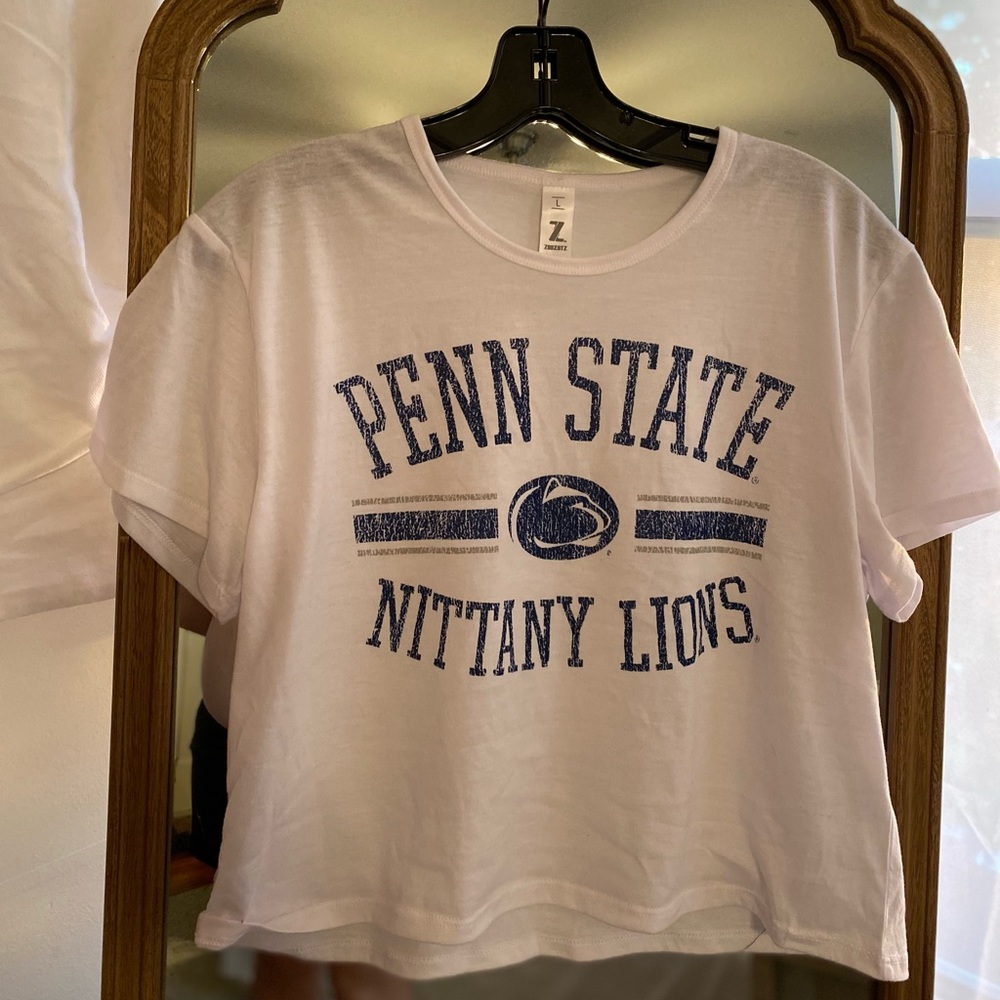 Penn State crop tee
